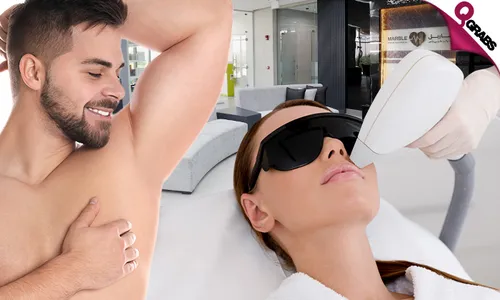 Laser Hair Removal for Ladies & Men at Marble Plus Medical Center!